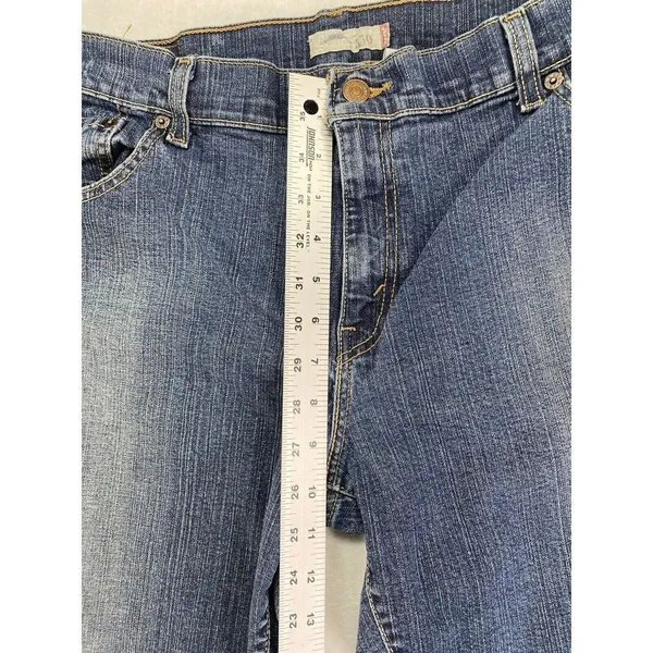 Levis 550 Relaxed Bootcut Leg Denim Jeans Womens Size 14 M Stonewashed‎ Blue - Image 5