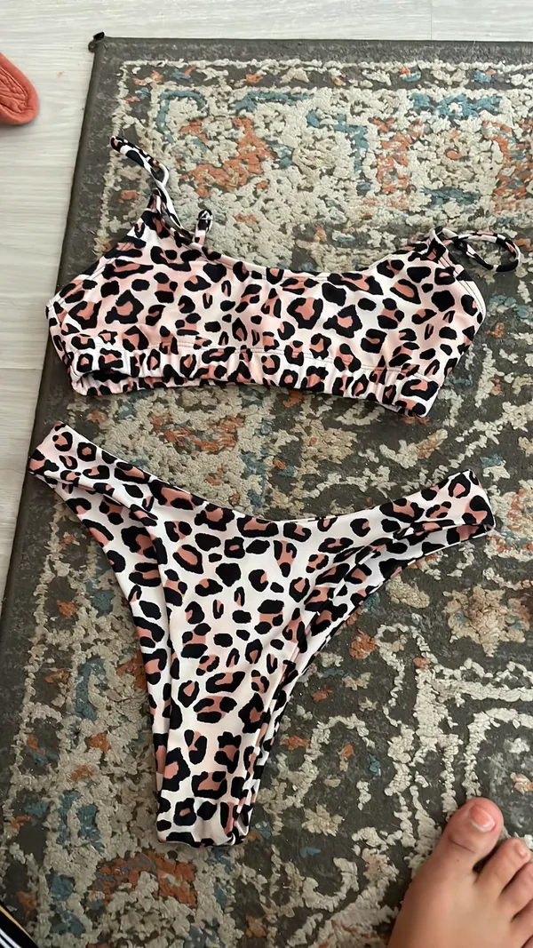 Cheetah Print Bikini Set Multi - Image 5