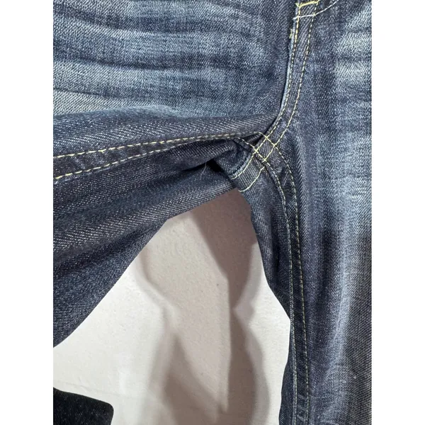 Maurices‎ Women's 5/6 Long Dark Wash Mid Rise Bootcut Jeans Ashlyn Boot Denim - Image 6