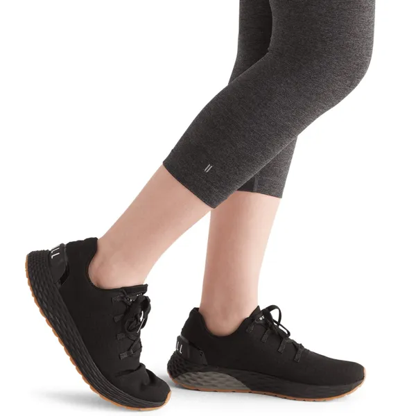 NOBULL High Rise Tight 21” Women’s Medium Charcoal Heather Workout Training Gym - Image 4