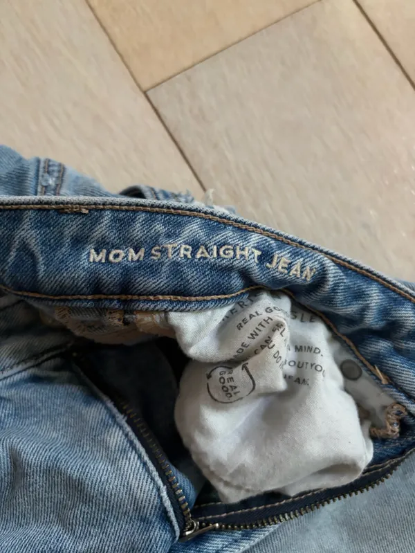 American Eagle Outfitters Stretch Mom Jean / Straight Jean - Image 3