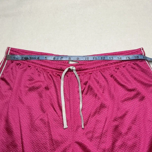 Nike‎ Vintage 2009 Womens Mesh Lined Basketball Gym Shorts Pink XL - Image 4