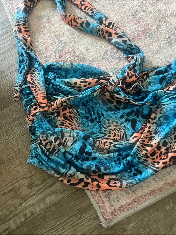 I.am.Gia animal print halter top - Image 8