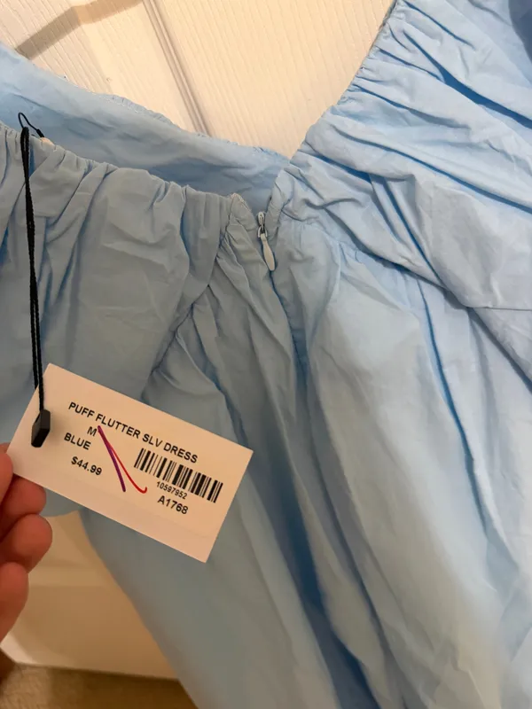 Blue Dress Size M - Image 4