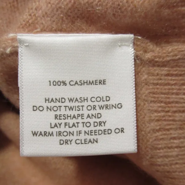 NWT White + Warren Cashmere Puff Sleeve Standneck in Ambrosia Heather Sweater M - Image 5