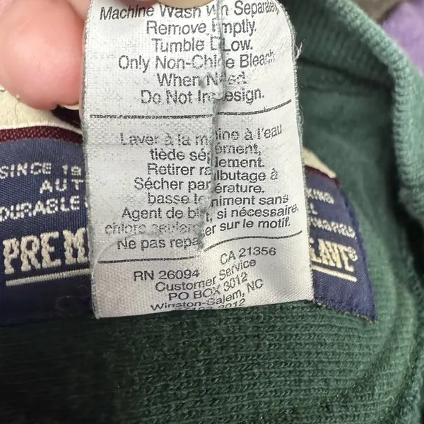 Vintage Champion Reverse Weave Hunter Green Sweatshirt Size‎ Medium - Image 8