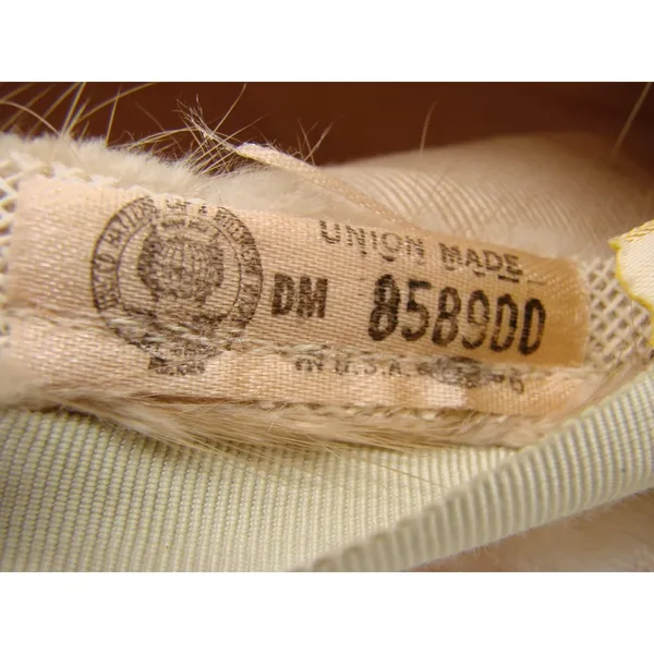 Fur Hat Best & Company Fifth Ave New York Union Made 858900 Winter Vintage 1960s - Image 12