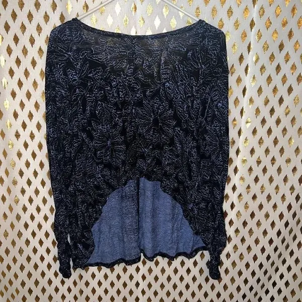 Free People Sahara Printed Asymmetrical Hem Blouse size S - Image 4