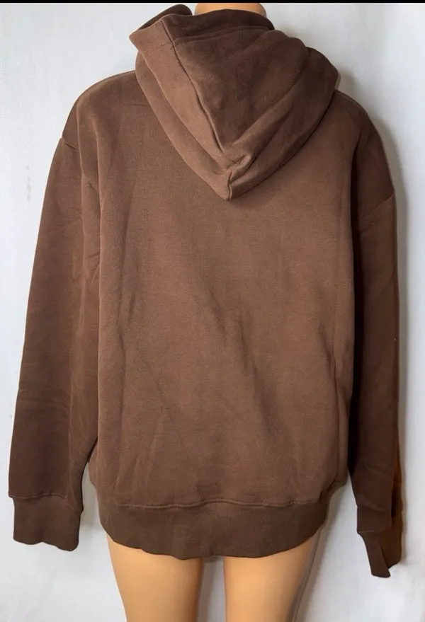 Brown oversized hoodie Size L - Image 5