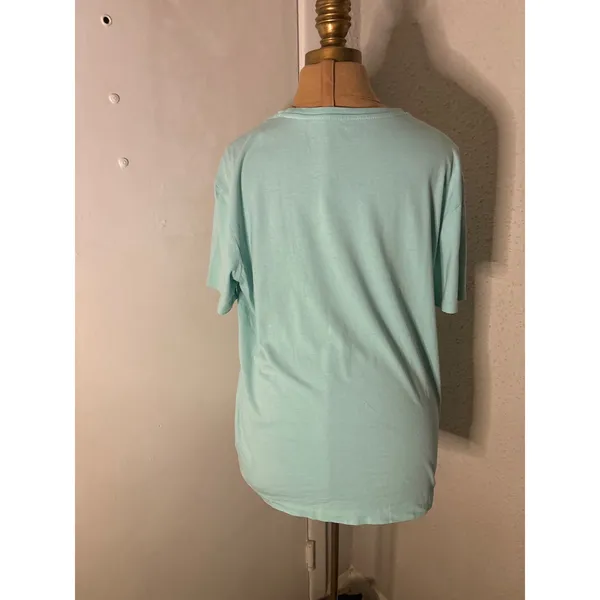Polo by Ralph Lauren Green Logo T-Shirt M Casual Preppy Minimalist Normcore Twee - Image 2