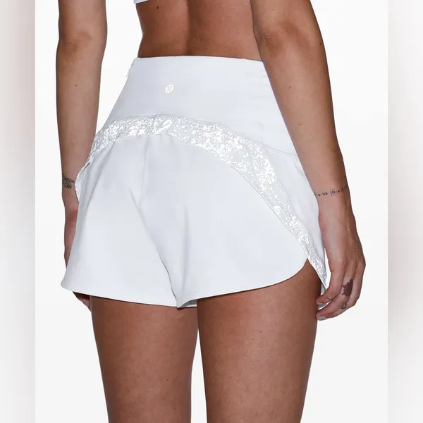 Lululemon Run The Line Short *Reflective 3" Muse - Image 3