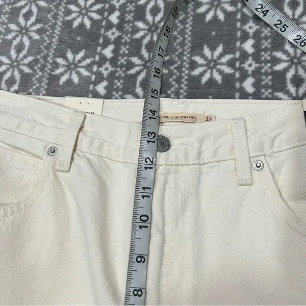 Levi's 70s Ultra High Rise Slim Straight Jeans Size 32 90s Nomcore Clean‎ Girl - Image 13