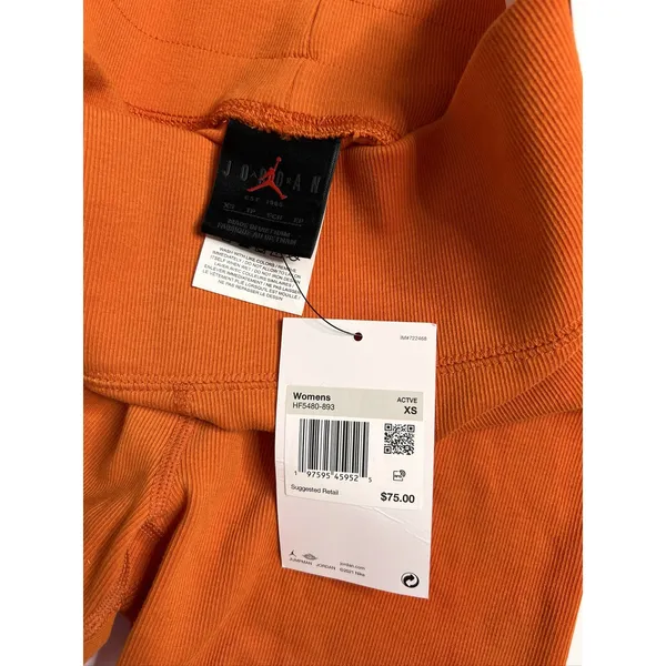 Jordan Artist Series by Darien Birks Damesshorts Orange XS Womens Biker Shorts - Image 6