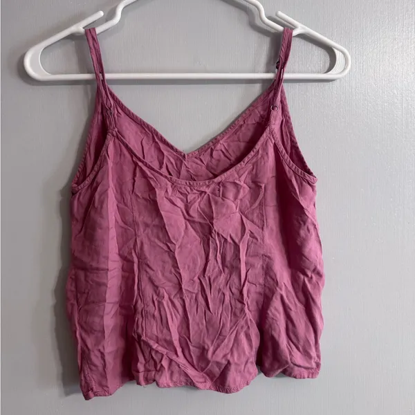 Abercrombie & Fitch Dusty Rose Pink Camisole Size Small - Image 5