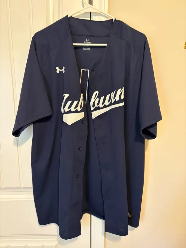 Auburn University Under Armour Baseball Jersey - Image 3