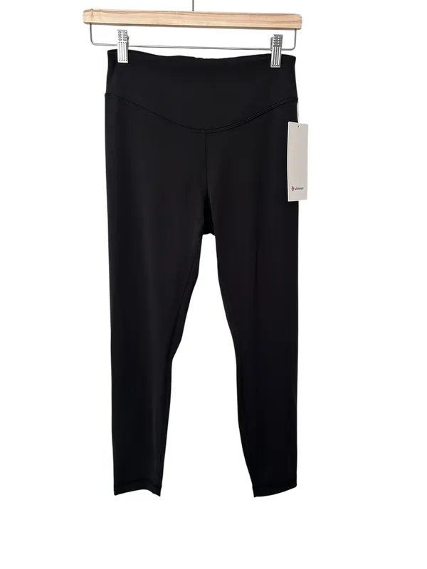 Lululemon Wunder Under SmoothCover High-Rise Tight 25" Size 8 Black NWT - Image 6