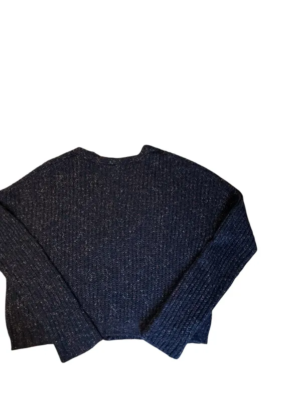 Cropped Button-Front Cardigan - Image 2
