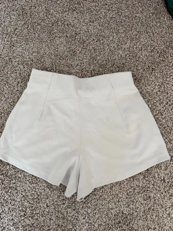 White Lululemon Shorts  - Image 2