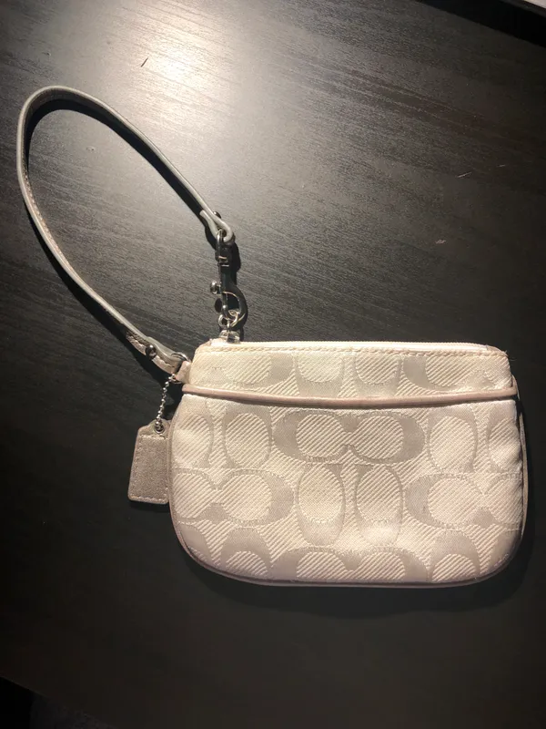 Coach White And Silver Wristlet - Image 3