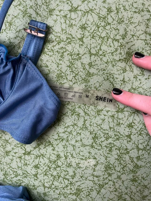 Shein Blue Bikini Set - Image 3