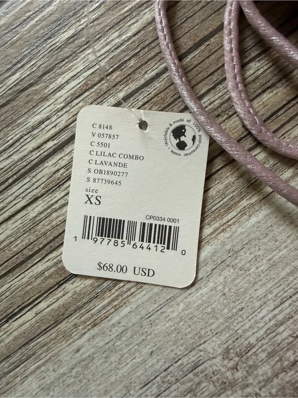 Free People Shimmer On Cami in Lilac - Image 4