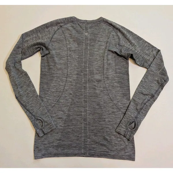 Lululemon Swiftly Tech Long Sleeve Crew Sz 10 Activewear Outdoor Hiking Gym Run - Image 6