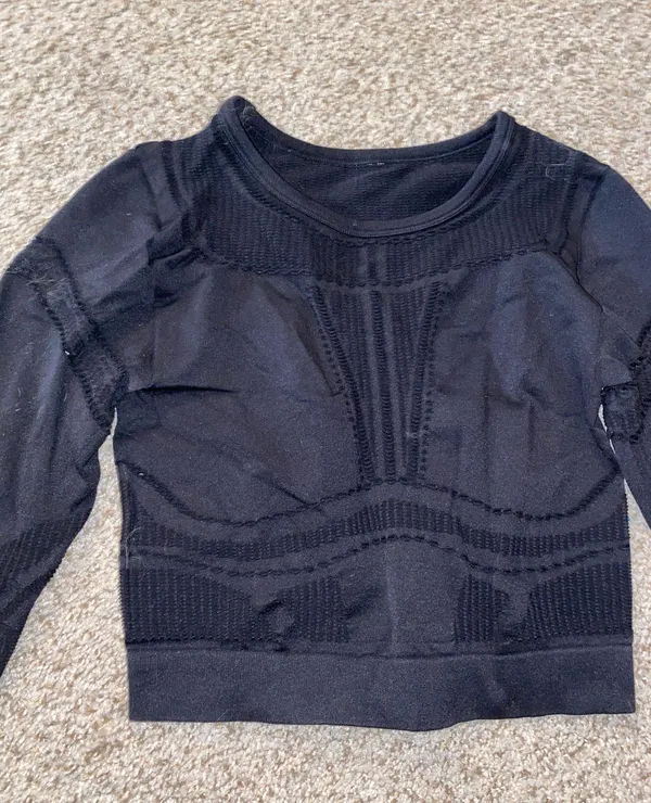 Fabletics Long Sleeve Crop Top - Image 2