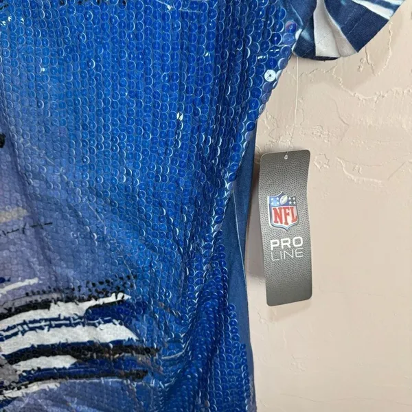 New Indianapolis Colt’s NFL women’s Sequin Top - Image 2