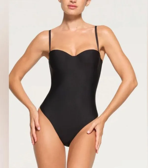 SKIMS Body Contour Underwire Bodysuit L - Image 2