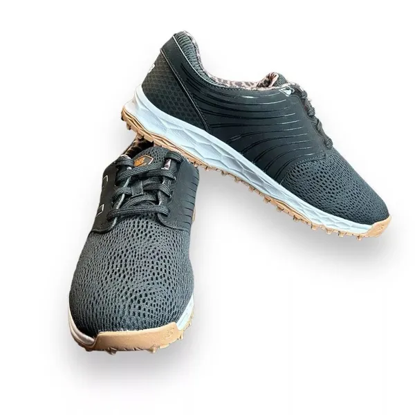 New Balance Women Sz 6.5 Fresh Foam Breathe Golf Shoes Black/Animal NBGW4002BKA - Image 6