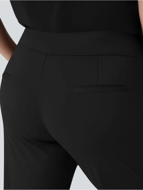 HALARA flex Black Wide-Leg Ponte Pull-On Pants DayStretch size 1X - Image 5