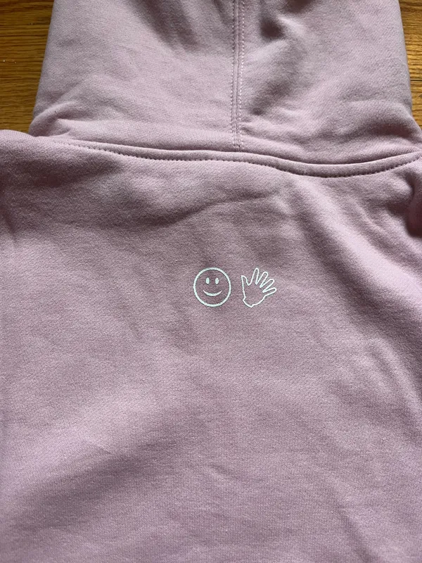 Glossier Pink Hoodie - Image 5