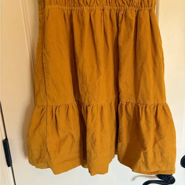 Anthropologie Golden Mini Dress - Image 6