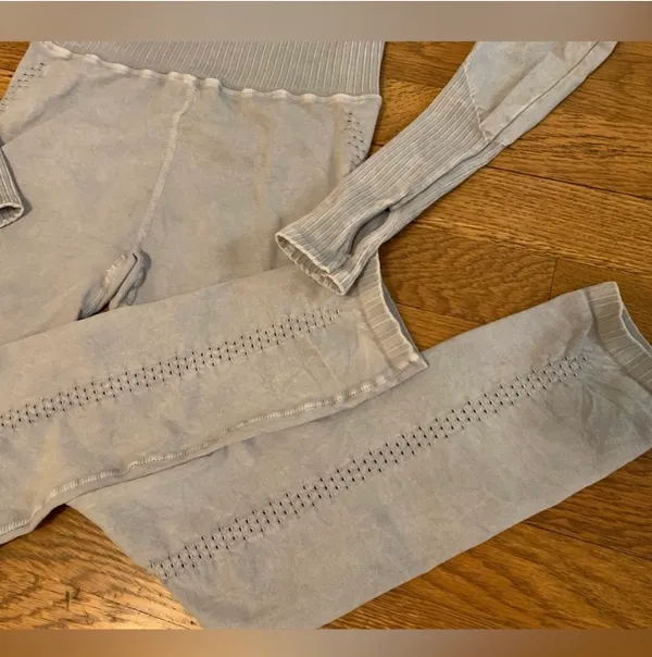 Free People Good Karma Long-Sleeve Onesie ice grey size XS/S - Image 10