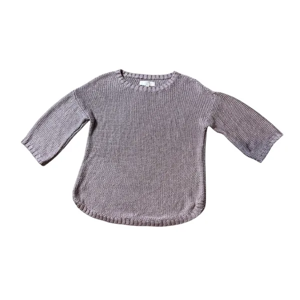 Ann Taylor Loft Women's Dark Tan Knitted Sweater - Image 3