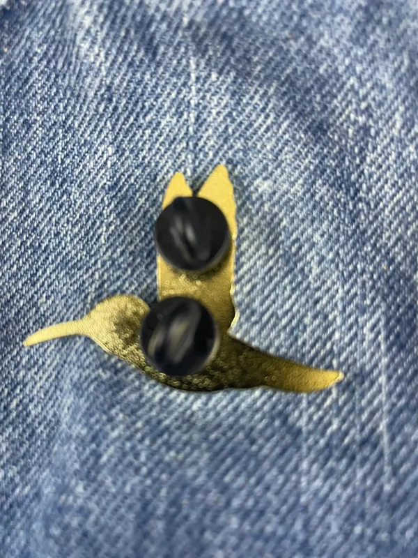 Humming Bird Enamel Pin Multiple - Image 3