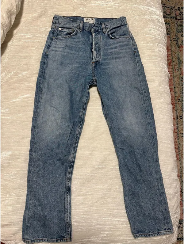 AGOLDE High-Rise Jeans Riley Straight - Image 5