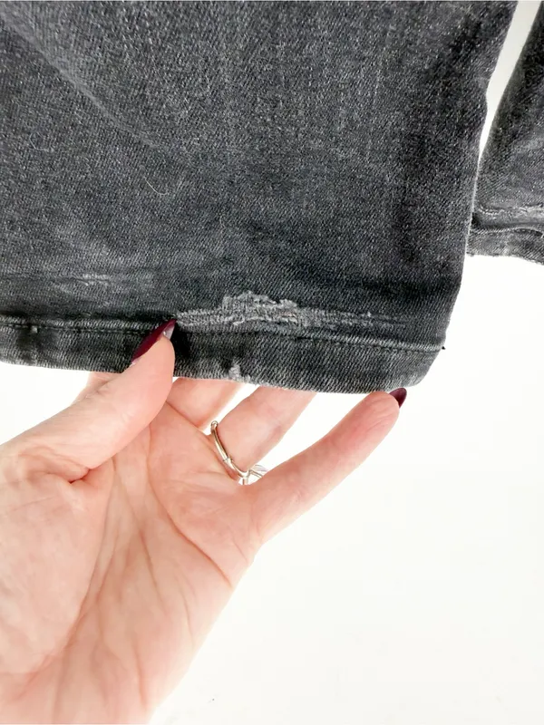 Free People Jayden‎ High Waist Flare Jeans Women's 27 Onyx Boho - Image 5