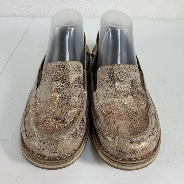 Ariat Women's 8 Antique Metallic Cruiser‎ Loafers Lightweight Comfort Leather - Image 5