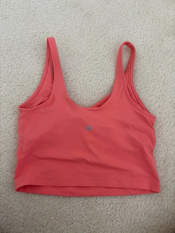 Coral Lululemon Align Tank - Image 2
