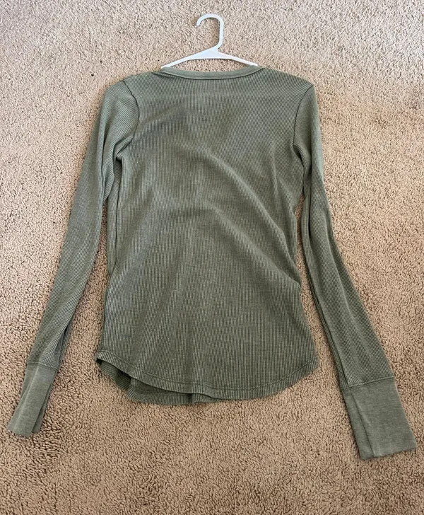 American Eagle Aerie Henley Tee - Image 2
