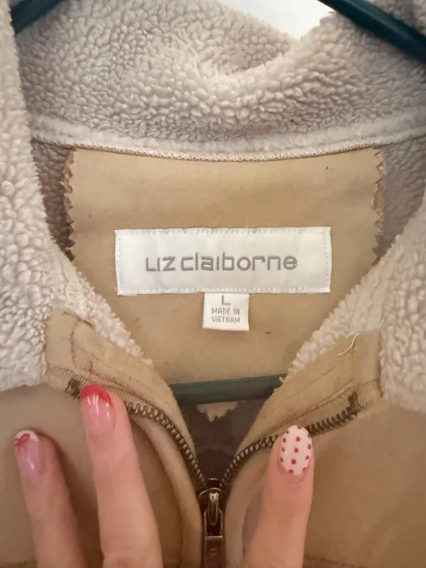 Liz Claiborne Suede Jacket - Image 2