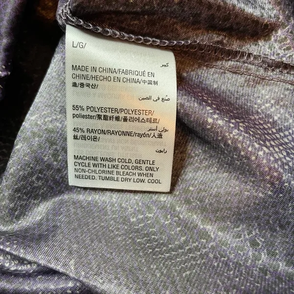 NWT - Love Fire - Women’s Purple Light Weight Rain Jacket - Size Large - Image 6