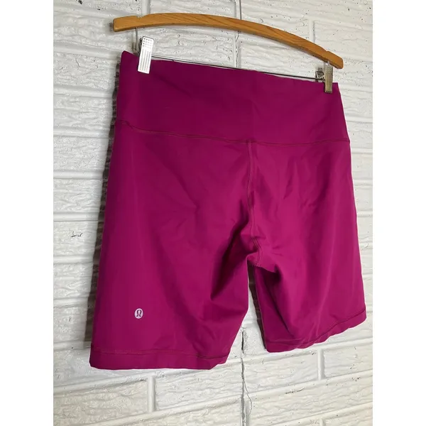 Lululemon wunder train high rise shorts magenta women's‎ size 14 athletic casual - Image 5