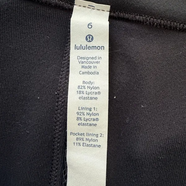 Lululemon Mesh Is More Jacket Black SIZE 6 Fitted Stretch Soft‎ Sporty Running - Image 4