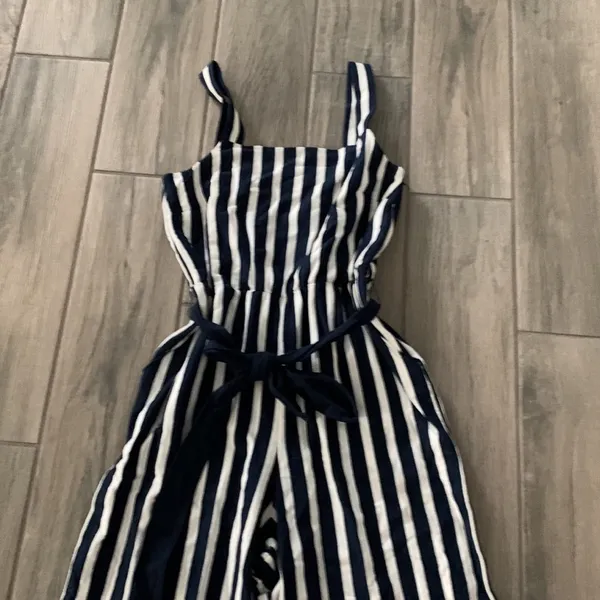 J crew stripe jumpsuit - Image 3
