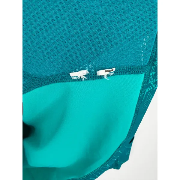 Patagonia Pullover Capilene Midweight XS Teal Blue 1/4 Zip Thumbhole Gorpcore - Image 11