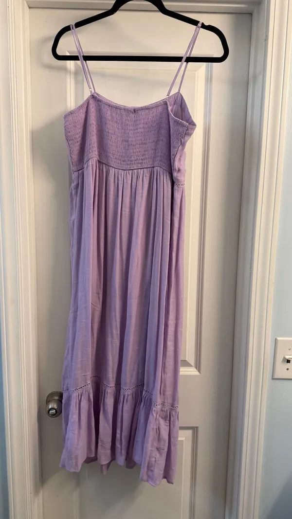 Light purple midi dress Size L - Image 2