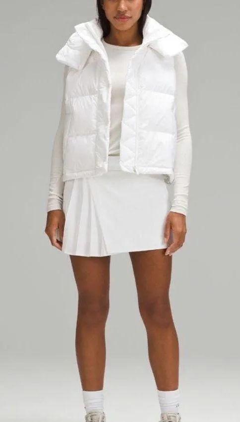 Wunder Puff Cropped Lululemon 600 Down Fill Vest - Image 3