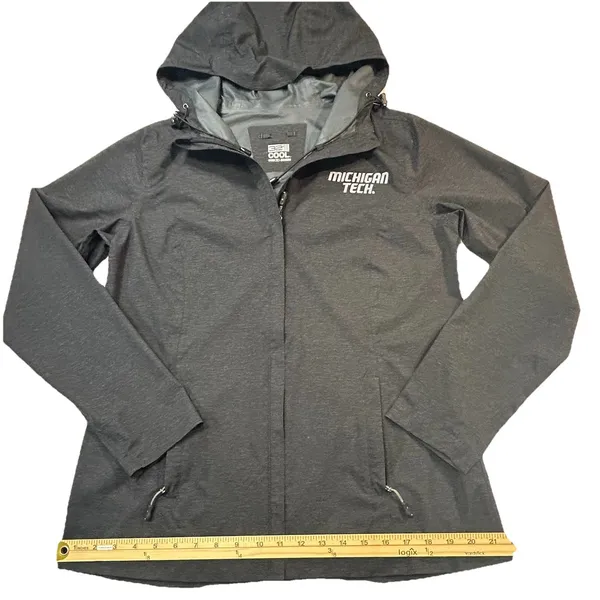 32 Degrees Cool Michigan Tech Huskies Womens Medium M Full Zip Hooded Jacket - Image 5